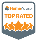 HomeAdvisor Top Rated badge